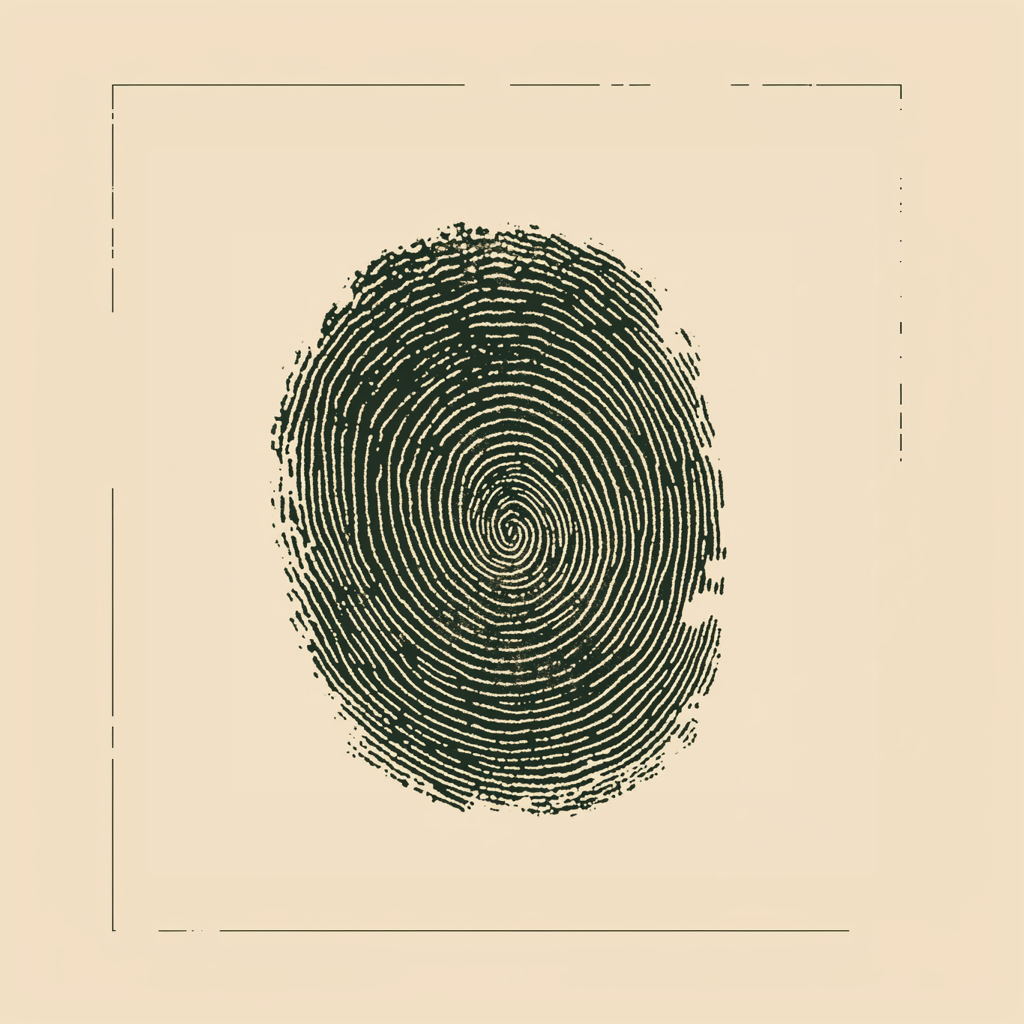 A thumbprint